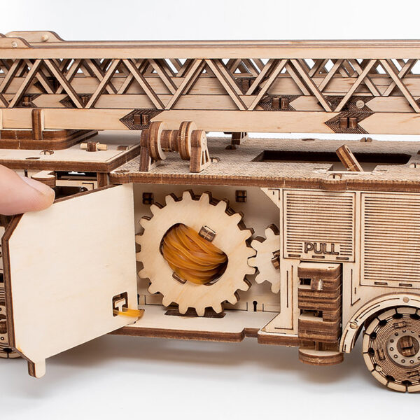 Fire Truck 3D Wooden STEM Construction Kit