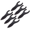 ERSBAUM00022-6.jpg Ergo-Sof Retractable Ballpoint Pen, Black, Black Ink, Pack of 6