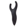 ERSBAUM00022-6_2.jpg Ergo-Sof Retractable Ballpoint Pen, Black, Black Ink, Pack of 6