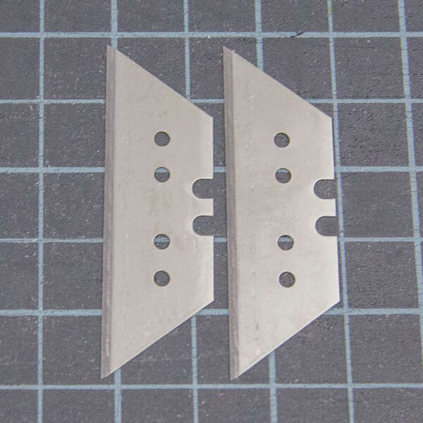 ERSBAZ117-12_2.jpg Utility Knife Replacement Blades, 8 Per Tube, 12 Tubes