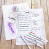Dual-Tip Creative Markers, 5 Per Pack, 6 Packs