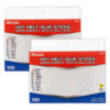 Mini Hot Melt Glue Sticks, Dual Temp, 3.9" x 0.27", 100 Per Box, 2 Boxes