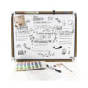 ERSBAZ6022_3.jpg Cork Framed Magnetic Dry Erase Board with Marker & 2 Magnets, 17" x 23"