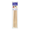 Assorted Round Natural Wooden Dowel, 10 Per Pack, 12 Packs