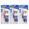 ERSBAZ706-3.jpg 2.0 mm Mechanical Pencil with HB, 2B, 4B & 6B Lead, Assorted Barrel Color, Pack of 3