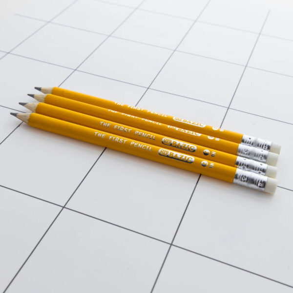 ERSBAZ709-6_1.jpg #2 The First Jumbo Premium Yellow Pencil, 12 Per Pack, 6 Packs