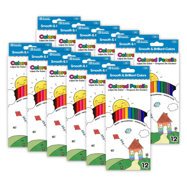 ERSBAZ765-12.jpg Colored Pencils, 12 Per Pack, 12 Packs