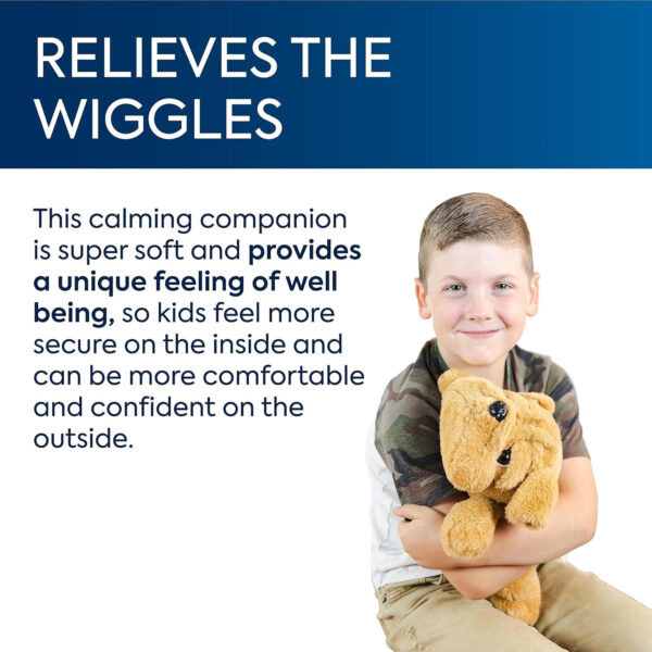 Happy Hugs Sensory Weighted Plush Bulldog