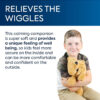 Happy Hugs Sensory Weighted Plush Bulldog