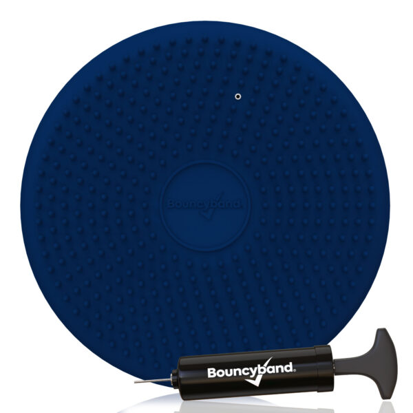 Antimicrobial Big Wiggle Seat Sensory Cushion, Blue 13"-33cm