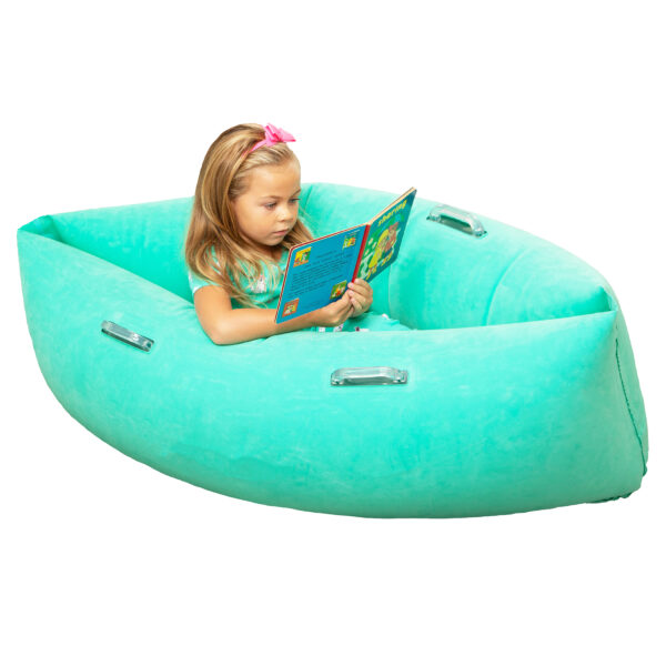 © Amelia Ingraham 2020 Comfy Hugging Peapod Sensory Pod, 48", Ages 3-6 Up to 4 Feet Tall, Green