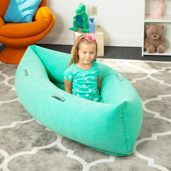 ERSBBAPD48GR_3.jpg Comfy Hugging Peapod Sensory Pod, 48", Ages 3-6 Up to 4 Feet Tall, Green