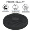 Bouncyband Wiggle Seat 27-Dark-Gray-2 Little Wiggle Seat Sensory Cushion, Dark Gray