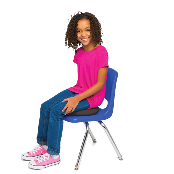 27cm小垫子深灰色-27.5x6x30.5cm Little Wiggle Seat Sensory Cushion, Dark Gray