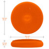 Bouncyband Wiggle Seat 27-Orange-3 Little Wiggle Seat Sensory Cushion, Orange