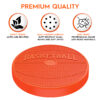 Bouncyband-3D-Basketball-2 Wiggle Seat Sensory Cushion, Orange Basketball