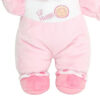 Lil' Hugs Baby's First Soft Doll, Vinyl Face, Pastel Outfits with Rattle, 12" African-American