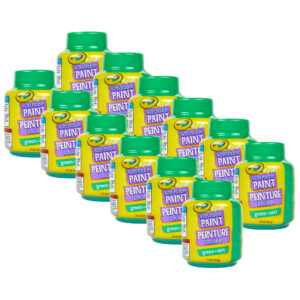 Washable Paint, 2oz, Green, Pack of 12