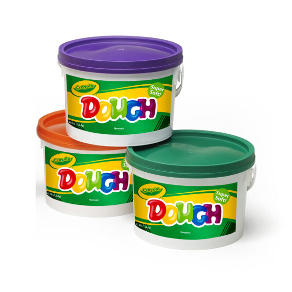 ERSBIN570016_1-1.jpg Super Soft Modeling Dough, Assorted Colors, Pack of 6