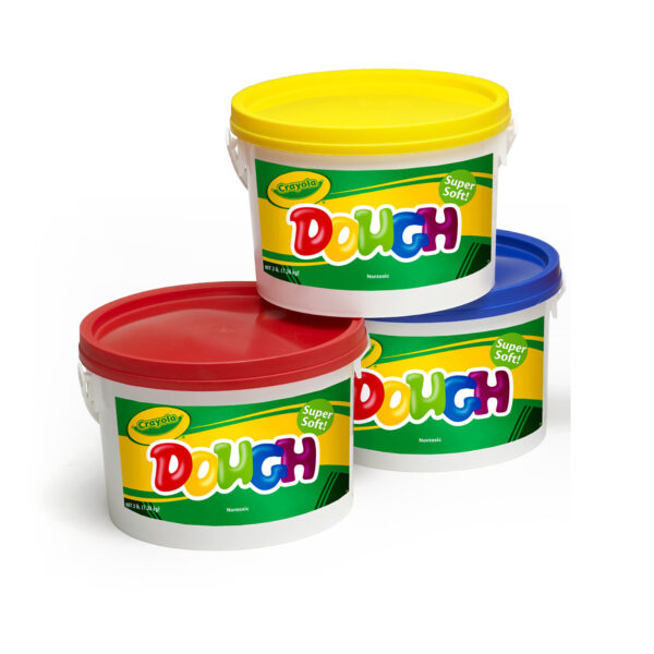 ERSBIN570016_2.jpg Super Soft Modeling Dough, Assorted Colors, Pack of 6