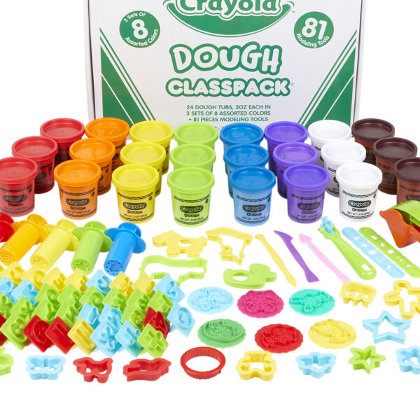 Dough, Classpack, Modeling Tools Classpack Dough with Clay Tools