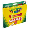 Broad Line Markers, Assorted, 12 Per Box, 6 Boxes