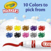 Broad Line Markers, Classic Colors, 10 Per Box, 6 Boxes