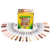 Colors of the World Markers, 24 Per Pack, 2 Packs