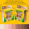 Colors of the World Markers, 24 Per Pack, 2 Packs