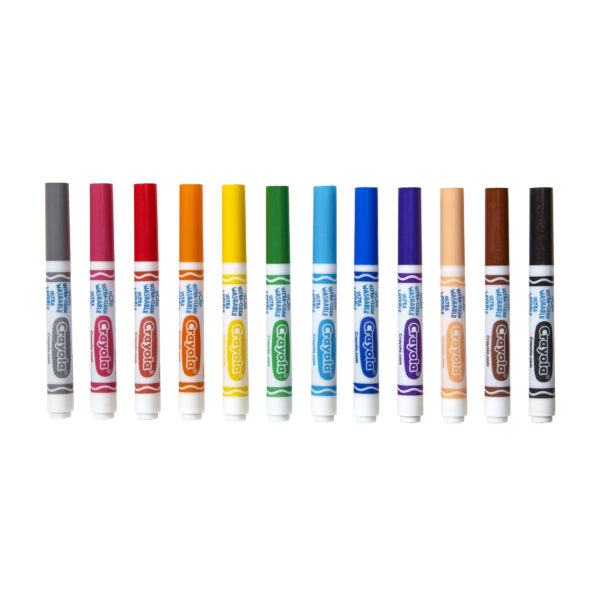 Ultra-Clean Markers, Broad Line, Assorted Colors, 12 Per Box, 3 Boxes