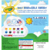 Ultra-Clean Markers, Broad Line, Classic Colors, 10 Per Pack, 8 Packs