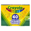 Ultra-Clean Fine Line Washable Markers, Assorted, 40 Count