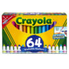 Washable Markers, Broad Line, Assorted Colors, Pack of 64