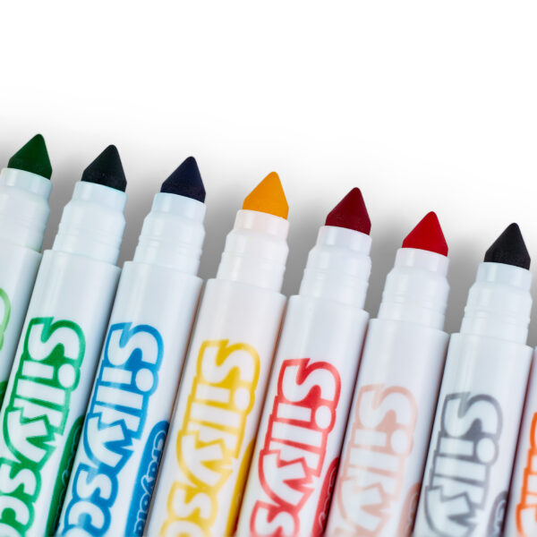 Silly Scents Smash Ups Broad Line Washable Scented Markers, 10 Per Pack, 6 Packs