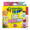 Silly Scents Smash Ups Broad Line Washable Scented Markers, 10 Per Pack, 6 Packs