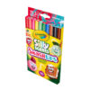 Silly Scents Smash Ups Slim Washable Scented Markers, 10 Per Pack, 6 Packs