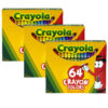 ERSBIN64-3.jpg Crayons, Regular Size, 64 Per Box, 3 Boxes