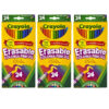 Erasable Colored Pencils, 24 Per Box, 3 Boxes