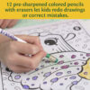 Erasable Colored Pencils, 12 Per Box, 6 Boxes