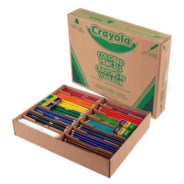 Colored Pencils, Classpack Regular Colored Pencil Classpack, 462 Count
