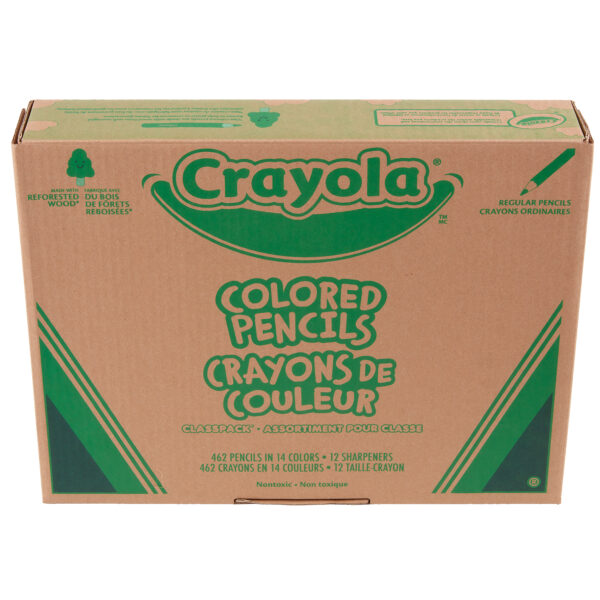 Colored Pencils, Classpack Regular Colored Pencil Classpack, 462 Count