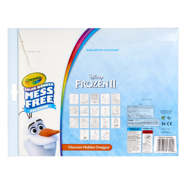 Color Wonder Mess Free Coloring Pad & Markers, Frozen 2, 2 Sets