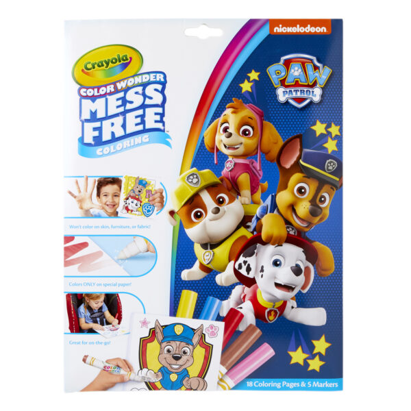 Color Wonder Mess Free Coloring Pad & Markers, Paw Patrol, 2 Sets