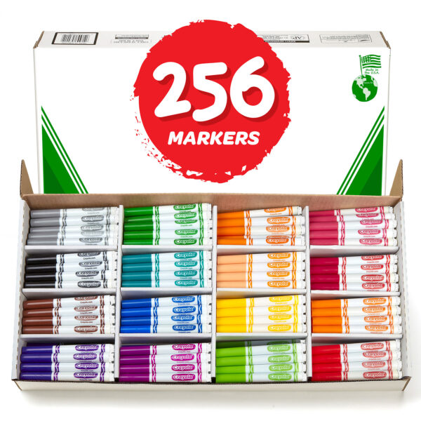 Original Formula Marker Classpack, Broad Line, 16 Colors, 256 Count