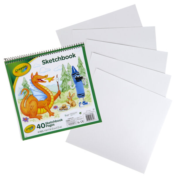 Kid's Sketchbook, 40 Pages, Pack of 12