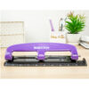 EZ Squeeze 3-Hole Punch, 12 Sheets, Purple