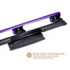 EZ Squeeze 3-Hole Punch, 12 Sheets, Purple