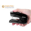 Amazon_B175-ASST Flat Clinch Stapler, 40 Sheets, Black
