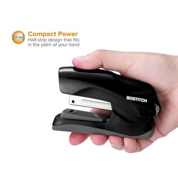Amazon_B175-ASST Flat Clinch Stapler, 40 Sheets, Black