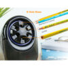 Web Bostitch Antimicrobial QuietSharp Glow Classroom Electric Pencil Sharpener